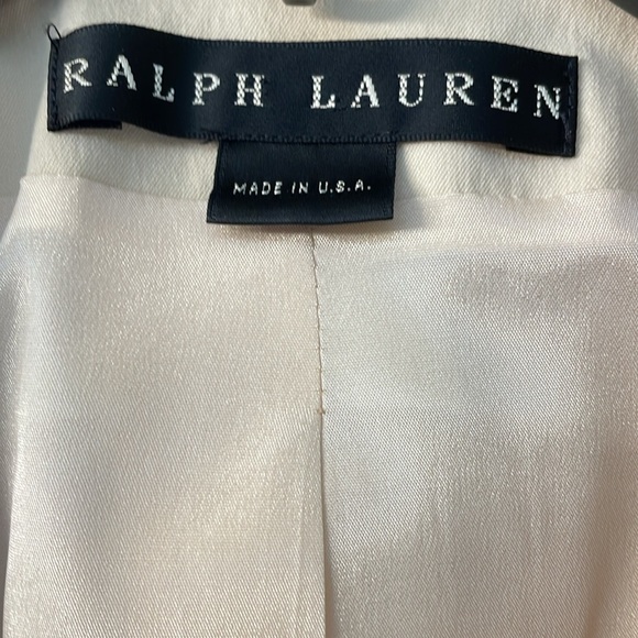 RALPH LAUREN BLACK Label VINTAGE fitted Blazer size 12 - Picture 2 of 14